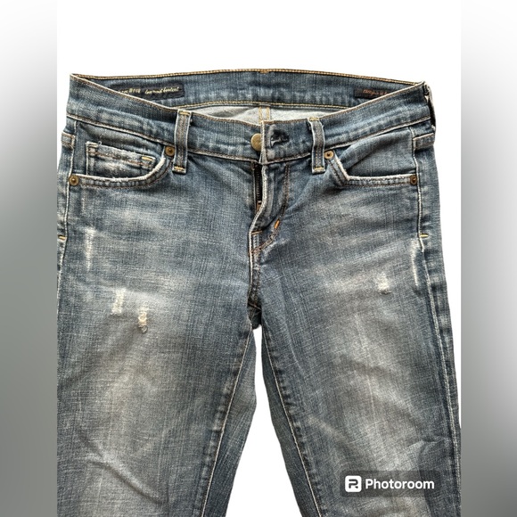 Citizens of Humanity Ric rac #108 distressed low waisted bootcut size 26 - Picture 3 of 11
